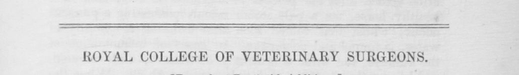 ‘The Veterinarian’ Vol 25 Issue 6 – June 1852