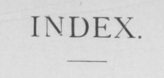 Index to ‘The Veterinarian’ Vol 74 – 1901