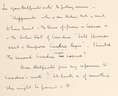 52 – Letter to Fred Bullock from Frederick Smith, 22 May 1913
