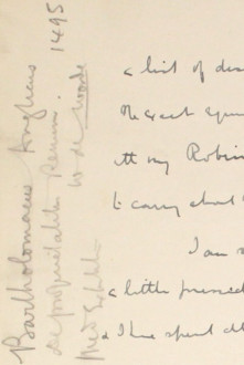 84 - Letter to Fred Bullock from Frederick Smith, c. Sep 1913