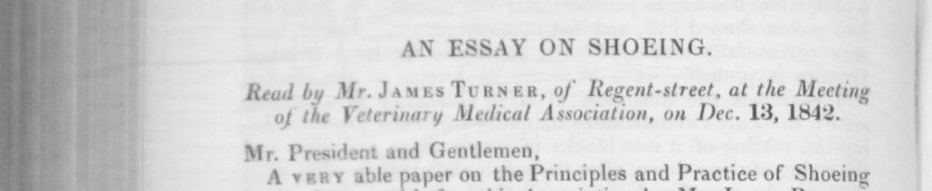 ‘The Veterinarian’ Vol 16 Issue 5 – May 1843