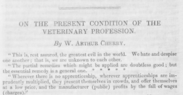 ‘The Veterinarian’ Vol 20 Issue 2 – February 1847