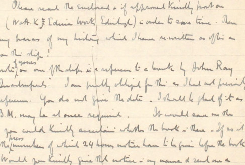 18 - Letter to Fred Bullock from Frederick Smith, 15 Aug 1917