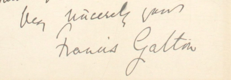 5 - Letter to Frederick Smith from Francis Galton, 5 Jan 1898