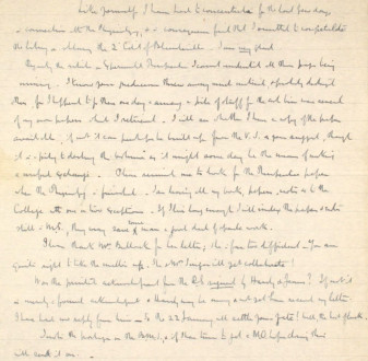 3 – Letter to Fred Bullock from Frederick Smith, 8 Jan 1920