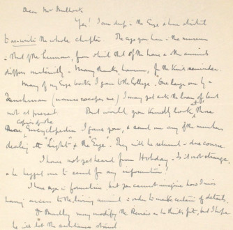 27 – Letter to Fred Bullock from Frederick Smith, 21 Apr 1920