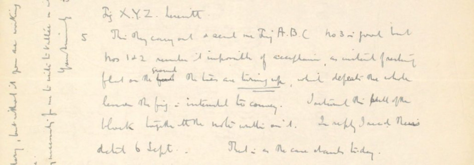 50 – Letter to Fred Bullock from Frederick Smith, 7 Sep 1920