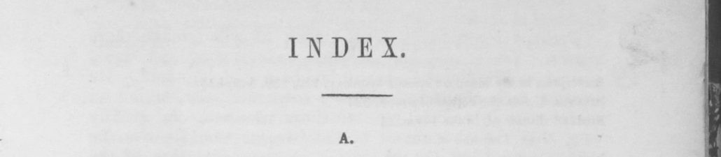 Index to ‘The Veterinarian’ Vol 37 – 1864
