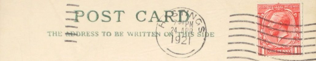 10 – Postcard to Fred Bullock from Frederick Smith, 24 Apr 1921