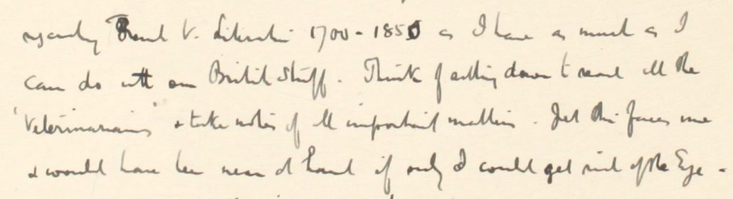 34 – Letter to Fred Bullock from Frederick Smith, 28 Oct 1921