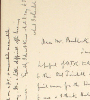 11 - Letter to Fred Bullock from Frederick Smith, 12 Feb 1922